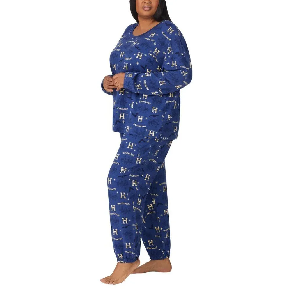 Character Womens 2-piece Lounge Set Harry Potter Warner Bros. Blue